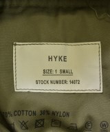 HYKE（ハイク）ひざ丈スカート カーキ サイズ:1(S位) レディース/2200735700017