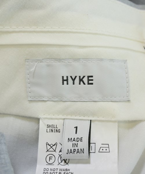 HYKE（ハイク）スラックス グレー サイズ:1(S位) レディース/2200735866034