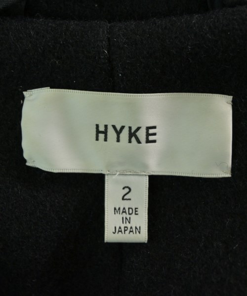 HYKE（ハイク）ダッフルコート 黒 サイズ:2(M位) レディース/2200717270026