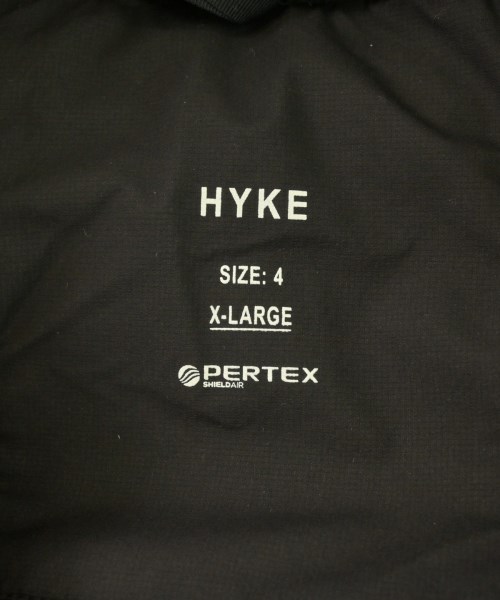 HYKE（ハイク）マウンテンパーカー 黒 サイズ:4(XL位) メンズ/2200721558011