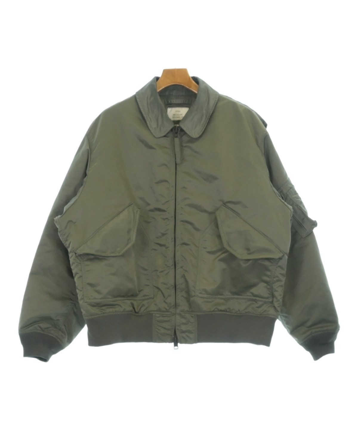 HYKE ブルゾン　サイズ2 HYKE（ハイク）ミリタリーブルゾン カーキ サイズ:XXL メンズ