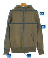 HYKE（ハイク）パーカー カーキ サイズ:1(S位) レディース/2200723387046