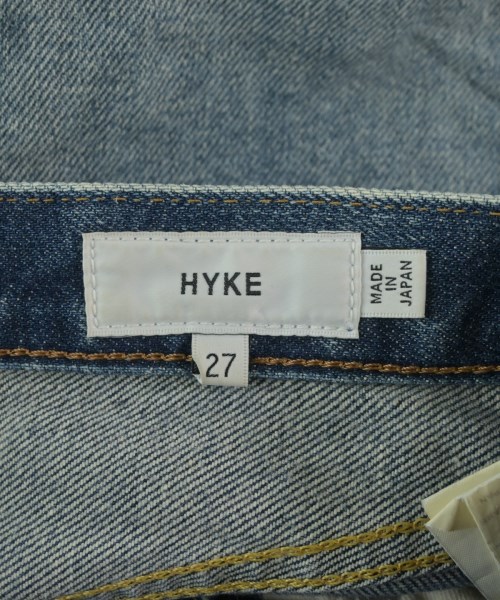 HYKE（ハイク）デニムパンツ 青 サイズ:27(M位) レディース/2200719044069