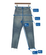 HYKE（ハイク）デニムパンツ 青 サイズ:27(M位) レディース/2200719044069