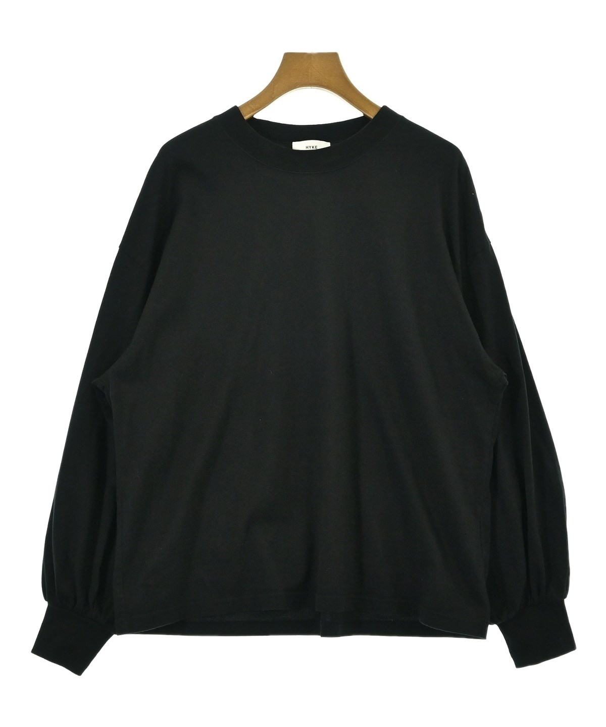 HYKE カットソー ブラック サイズ2 HYKE（ハイク）Tシャツ・カットソー 黒 サイズ:2(M位) レディース