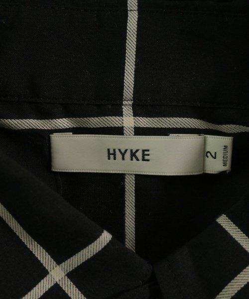 HYKE（ハイク）カジュアルシャツ 黒 サイズ:2(M位) レディース/2200717014156