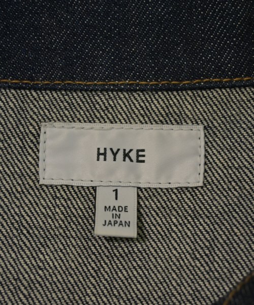 HYKE（ハイク）デニムジャケット 紺 サイズ:1(S位) レディース/2200716620075