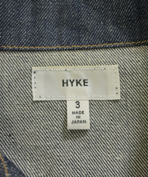HYKE（ハイク）デニムジャケット 紺 サイズ:3(L位) レディース/2200718528027