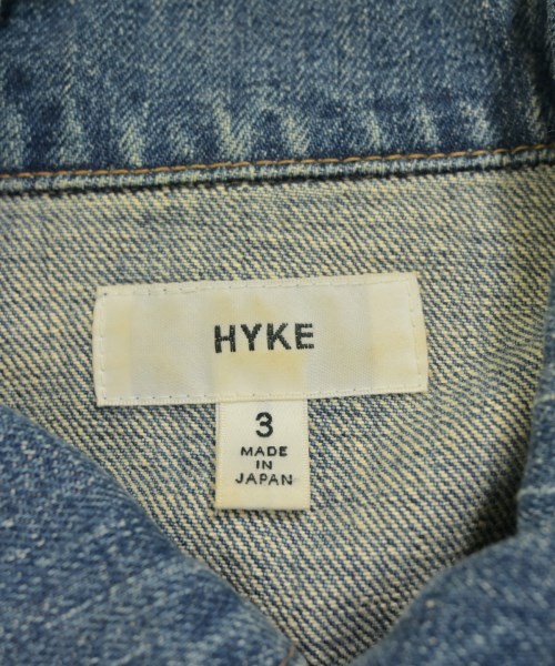HYKE（ハイク）デニムジャケット 青 サイズ:3(L位) レディース/2200718528034