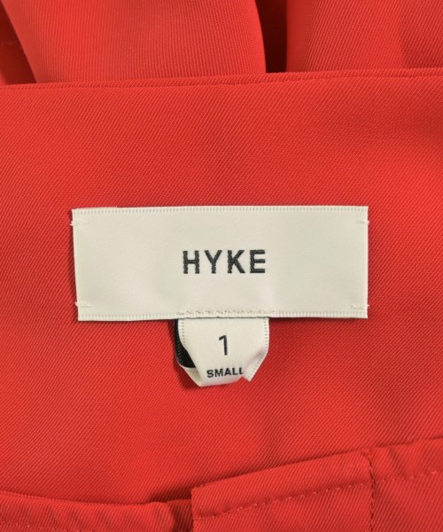 HYKE（ハイク）ブラウス 赤 サイズ:1(S位) レディース/2200724747177