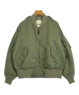 HYKE（ハイク）ミリタリーブルゾン カーキ サイズ:1(S位) レディース/2200722955031