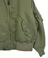 HYKE（ハイク）ミリタリーブルゾン カーキ サイズ:1(S位) レディース/2200722955031