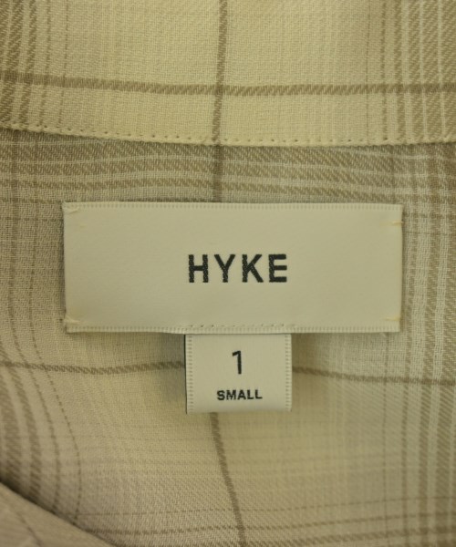 HYKE（ハイク）カジュアルシャツ ベージュ サイズ:1(S位) レディース/2200722955079