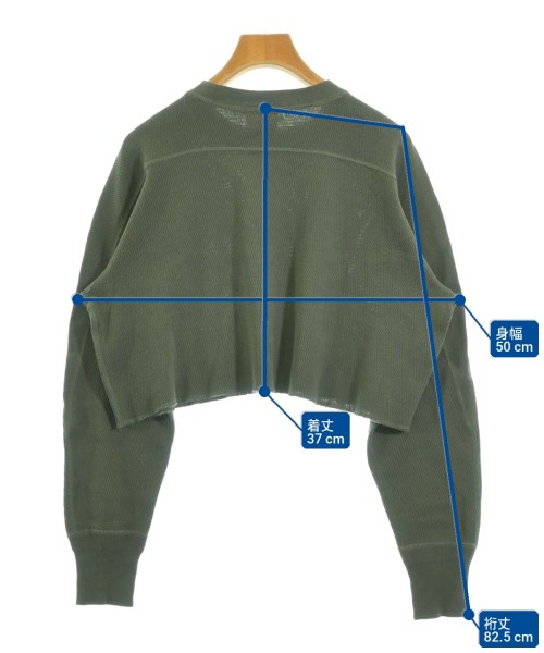 HYKE（ハイク）Tシャツ・カットソー カーキ サイズ:S レディース/2200722955093