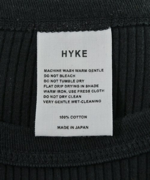 HYKE（ハイク）Tシャツ・カットソー 黒 サイズ:-(M位) レディース/2200724660018