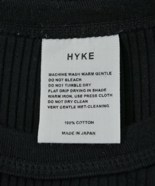 HYKE（ハイク）Tシャツ・カットソー 黒 サイズ:-(M位) レディース/2200724660025