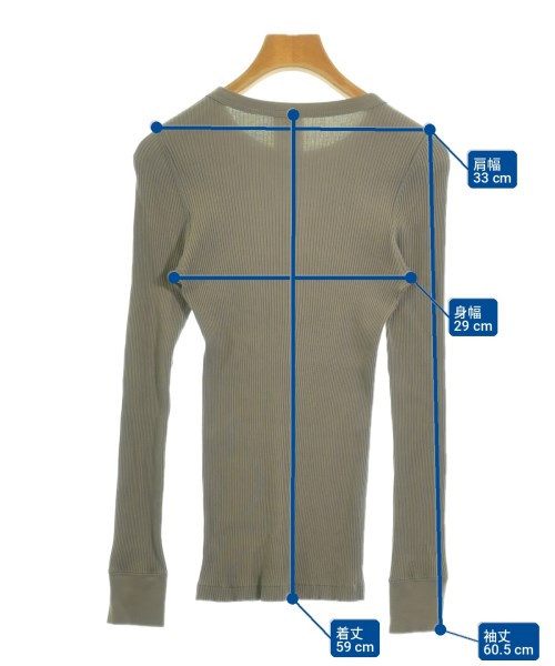 HYKE（ハイク）Tシャツ・カットソー グレー サイズ:-(M位) レディース/2200724660032