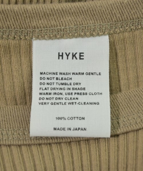 HYKE（ハイク）Tシャツ・カットソー 茶 サイズ:-(M位) レディース/2200724660056