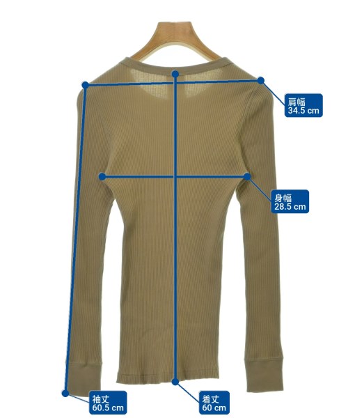 HYKE（ハイク）Tシャツ・カットソー 茶 サイズ:-(M位) レディース/2200724660056