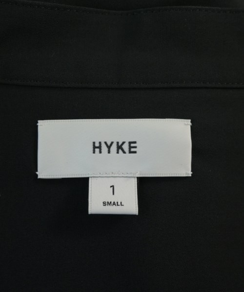 HYKE（ハイク）シャツワンピース 黒 サイズ:1(S位) レディース/2200725517014
