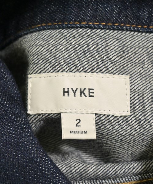 HYKE（ハイク）デニムジャケット 紺 サイズ:2(M位) レディース/2200719794018