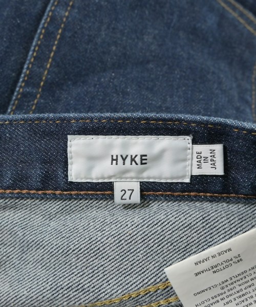 HYKE（ハイク）デニムパンツ 紺 サイズ:27(M位) レディース/2200719794162