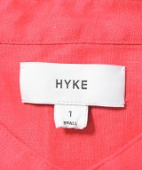 HYKE（ハイク）シャツワンピース 赤 サイズ:1(S位) レディース/2200725737016