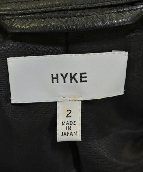 HYKE（ハイク）ライダース 黒 サイズ:2(M位) レディース/2200725882013