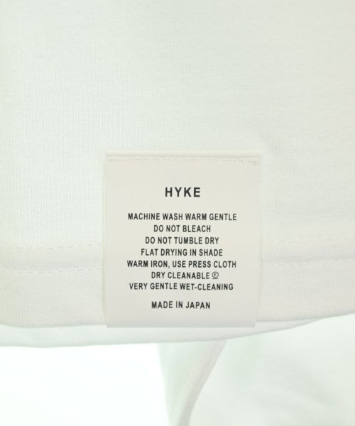 HYKE（ハイク）Tシャツ・カットソー 白 サイズ:S レディース/2200702598425