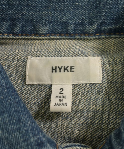 HYKE（ハイク）デニムジャケット 青 サイズ:2(M位) レディース/2200723174035