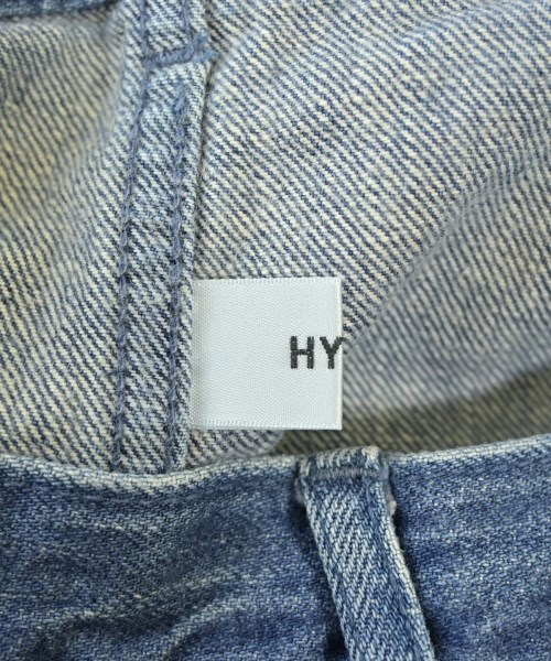 HYKE（ハイク）デニムパンツ 青 サイズ:3(L位) レディース/2200724025022