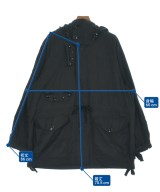 HYKE（ハイク）ミリタリーブルゾン 黒 サイズ:2(M位) レディース/2200728204027