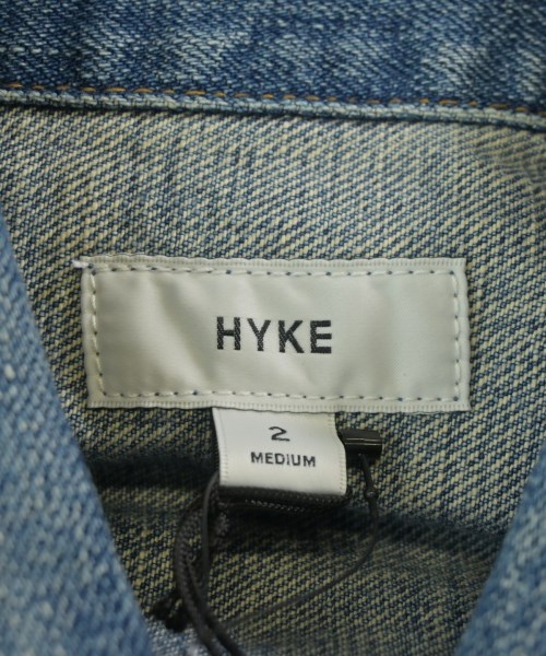 HYKE（ハイク）デニムジャケット 青 サイズ:2(M位) レディース/2200728514072