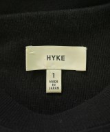 HYKE（ハイク）スウェット 黒 サイズ:1(S位) レディース/2200728215023