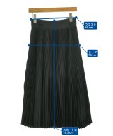HYKE（ハイク）ロング・マキシ丈スカート 黒 サイズ:1(S位) レディース/2200723735038