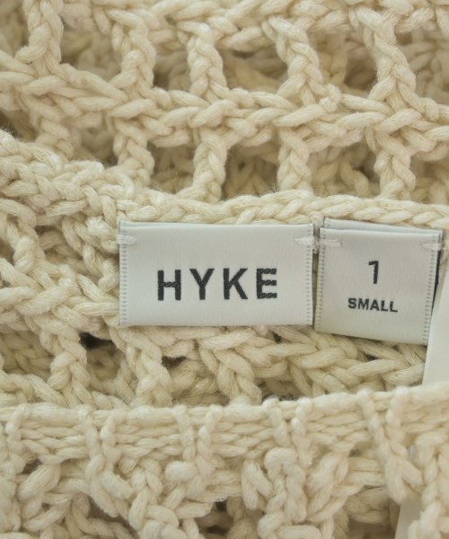 HYKE（ハイク）ニット・セーター ベージュ サイズ:1(S位) レディース/2200684641034