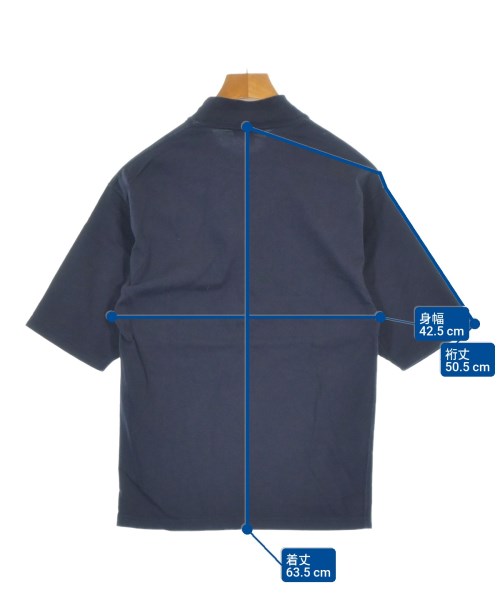 HYKE（ハイク）Tシャツ・カットソー 紺 サイズ:1(S位) メンズ/2200685041161