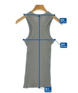 HYKE（ハイク）タンクトップ グレー サイズ:-(XS位) レディース/2200684006130