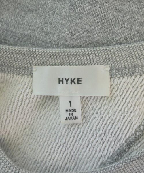 HYKE（ハイク）スウェット グレー サイズ:1(S位) レディース/2200685510025