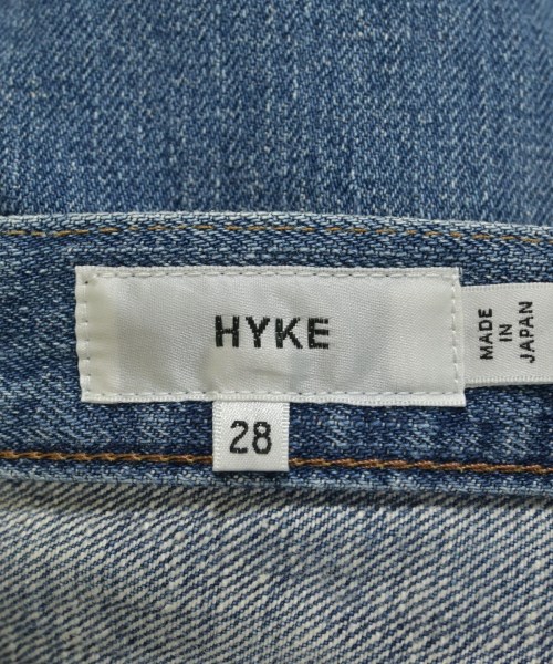 HYKE（ハイク）デニムパンツ 青 サイズ:28(L位) レディース/2200679254126