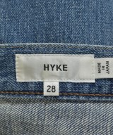 HYKE（ハイク）デニムパンツ 青 サイズ:28(L位) レディース/2200679254126