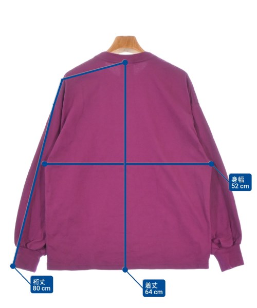 HYKE（ハイク）Tシャツ・カットソー 紫 サイズ:1(S位) レディース/2200685670019