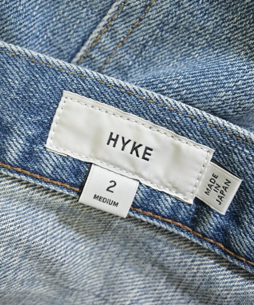 HYKE（ハイク）デニムパンツ 青 サイズ:2(M位) レディース/2200681602014