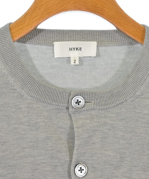 HYKE（ハイク）カーディガン グレー サイズ:2(M位) レディース/2200681602038