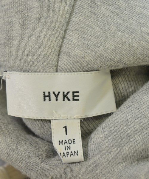 HYKE（ハイク）パーカー グレー サイズ:1(S位) レディース/2200681461017