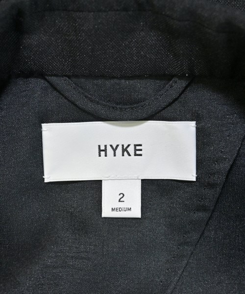 HYKE（ハイク）カジュアルジャケット 黒 サイズ:2(M位) レディース/2200685814024