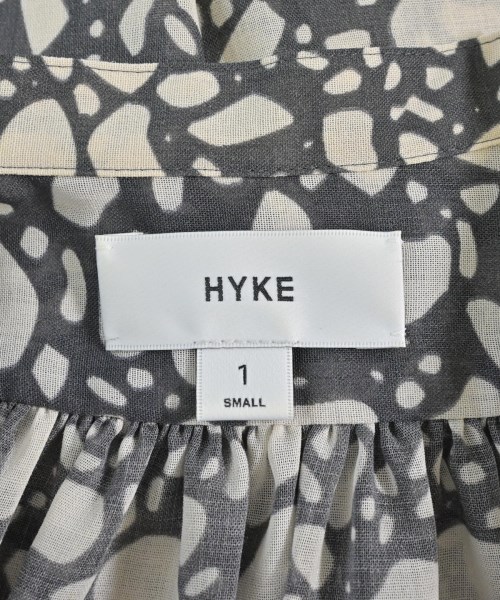 HYKE（ハイク）シャツワンピース グレー サイズ:1(S位) レディース/2200686906063
