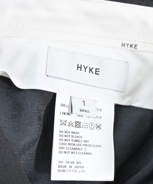 HYKE（ハイク）ロング・マキシ丈スカート 黒 サイズ:1(S位) レディース/2200681508088