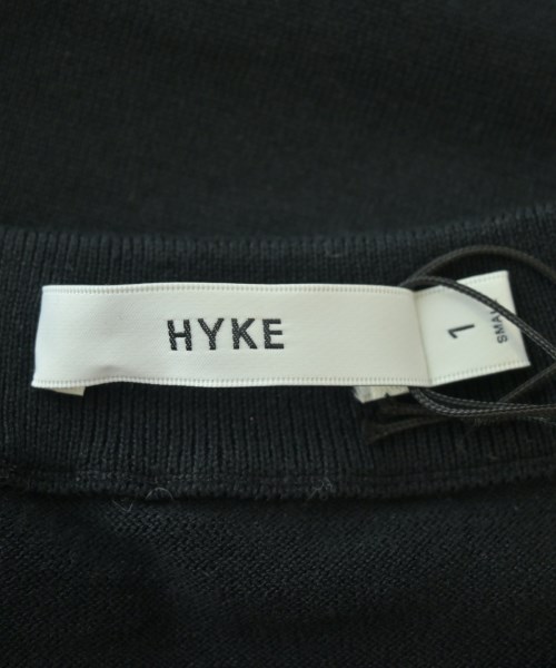 HYKE（ハイク）ニット・セーター 黒 サイズ:1(S位) レディース/2200683663051