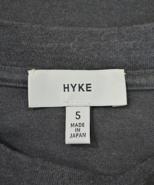 HYKE（ハイク）Tシャツ・カットソー グレー サイズ:5(XXL位) メンズ/2200684326399